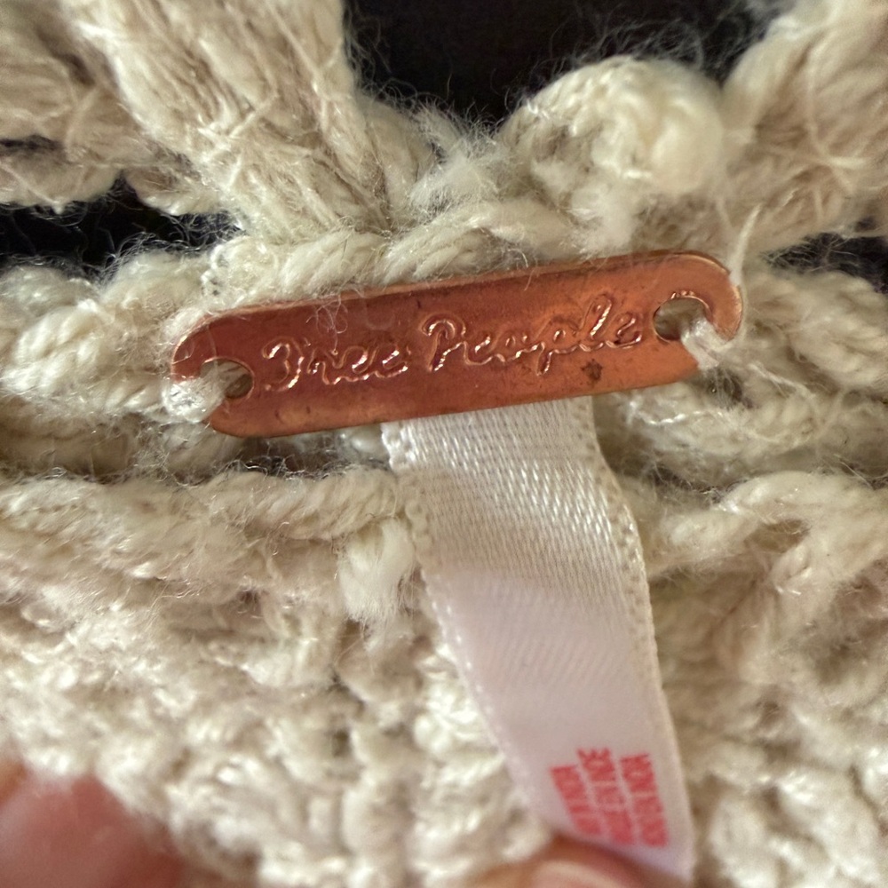 FP Movement by Free People Crochet Lace Mini Dress in Cream - Picture 4 of 5